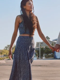 Shorts & Skirts^Faherty Brand Alisee Skirt - Navy Riverton Ditsy