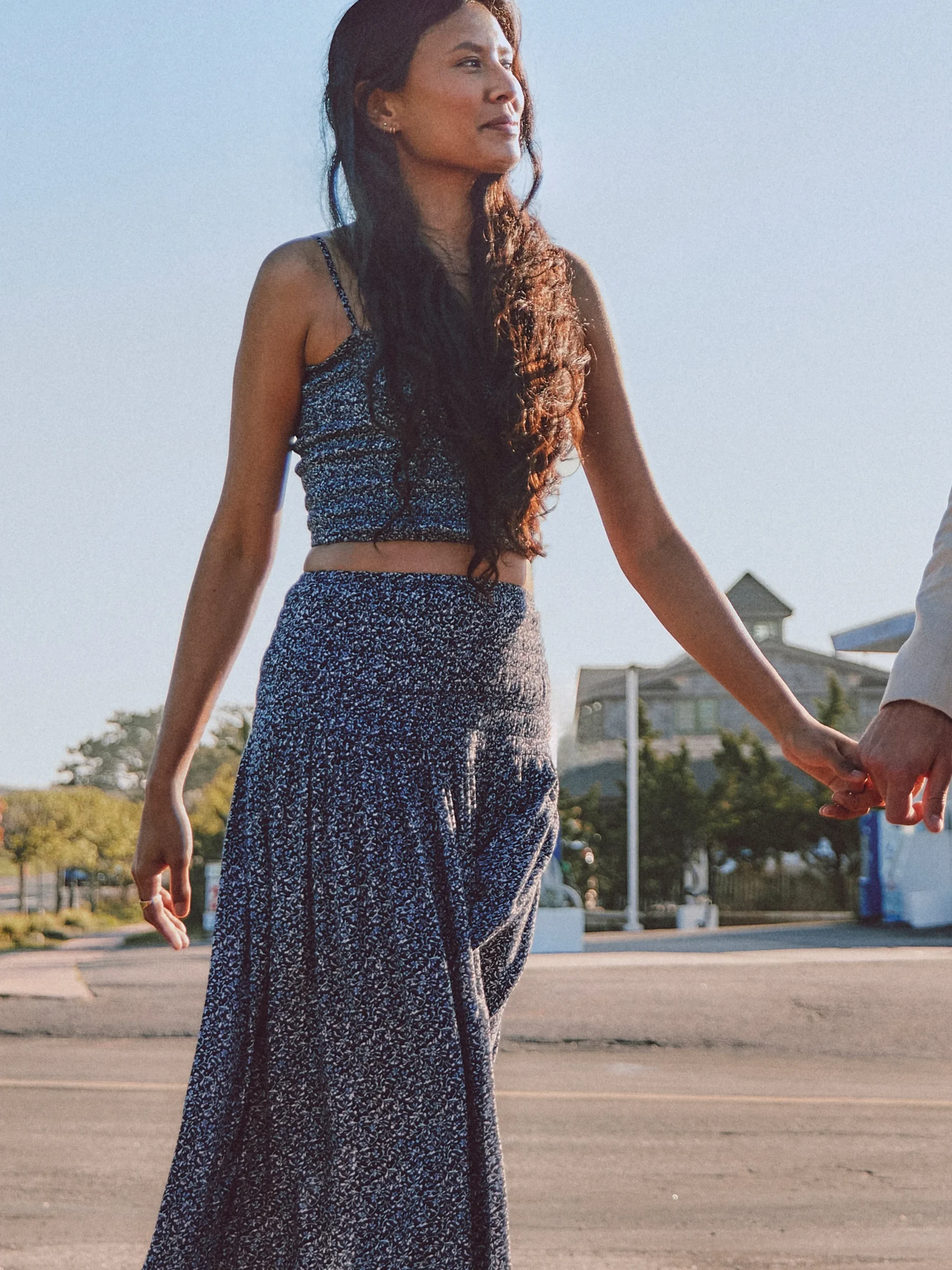 Shorts & Skirts^Faherty Brand Alisee Skirt - Navy Riverton Ditsy