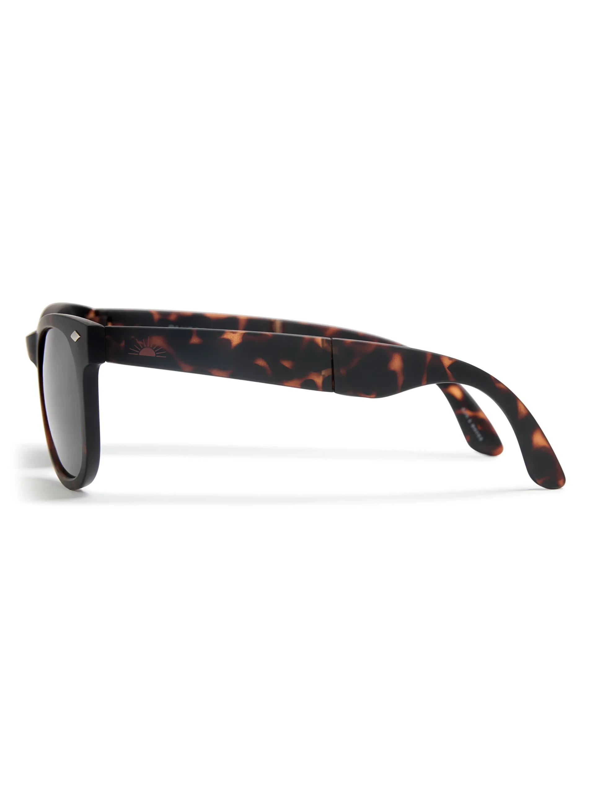 Sunglasses|Sunglasses^Faherty Brand All Day Foldable Sunglasses - Rubberized Tortoise