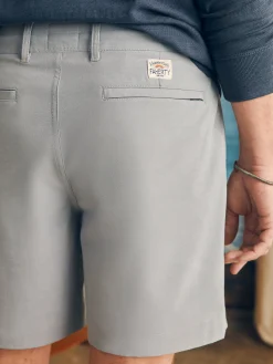 Shorts^Faherty Brand All Day Shorts (7" Inseam) - Ice Grey