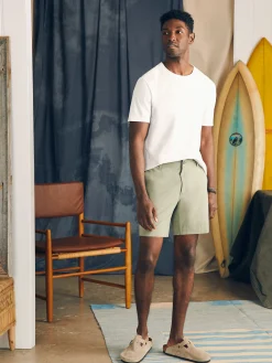 Shorts^Faherty Brand All Day Shorts (7" Inseam) - Olive