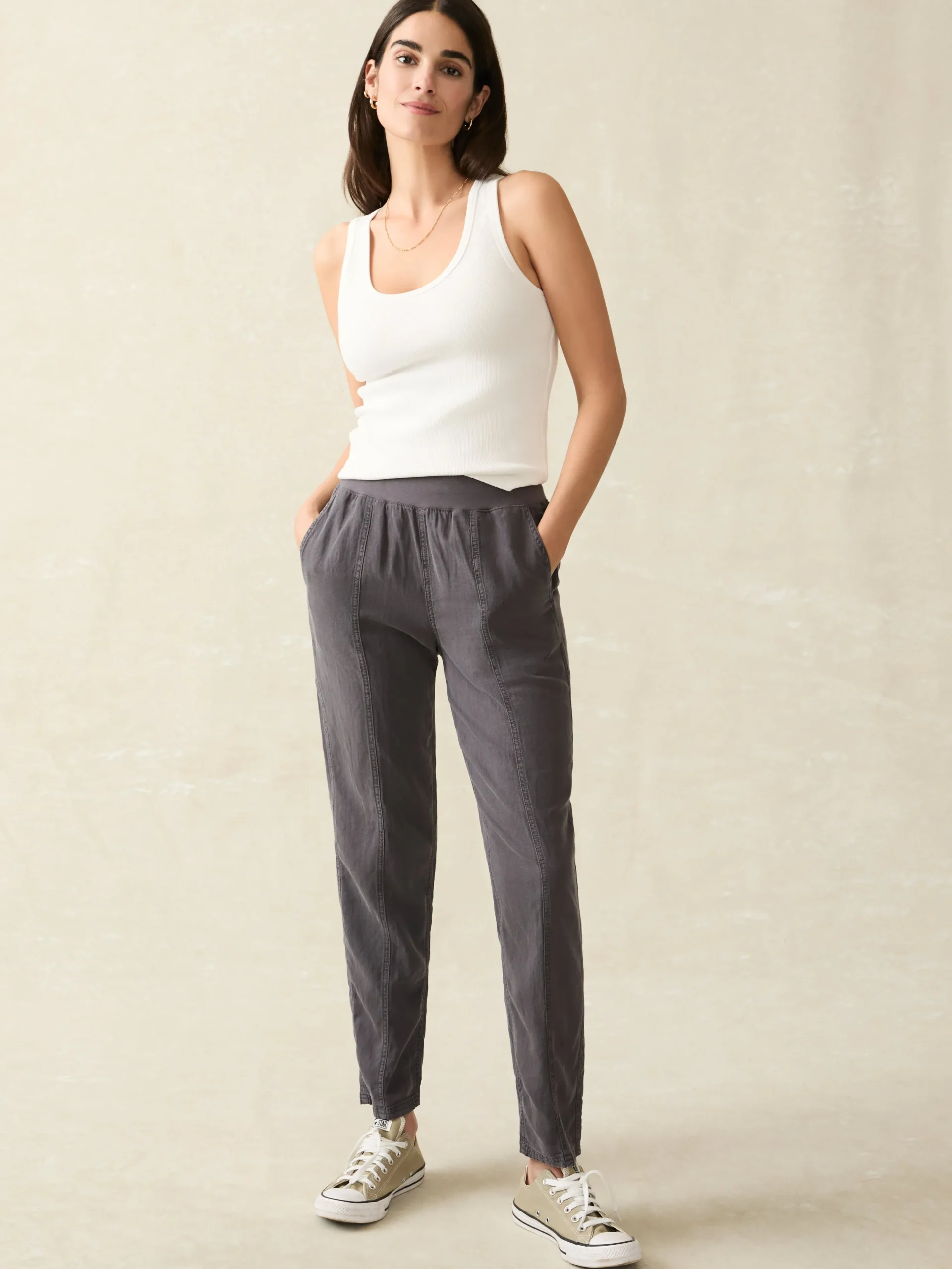 Pants^Faherty Brand Arlie Pant - Faded Black