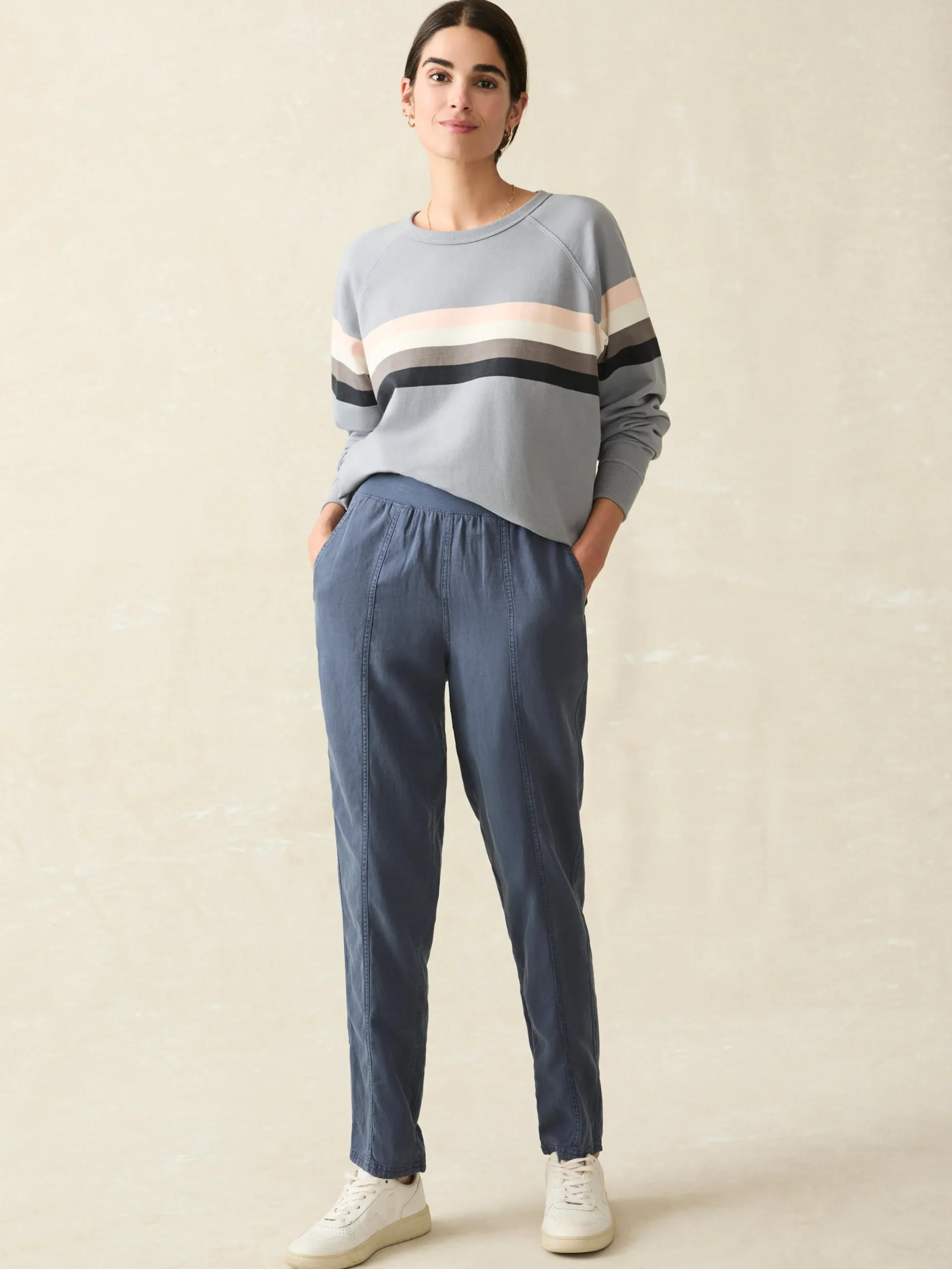 Pants^Faherty Brand Arlie Pant - Navy
