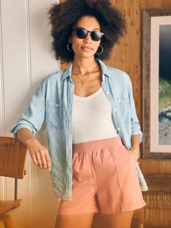 Shorts & Skirts^Faherty Brand Arlie Short - Faded Flag
