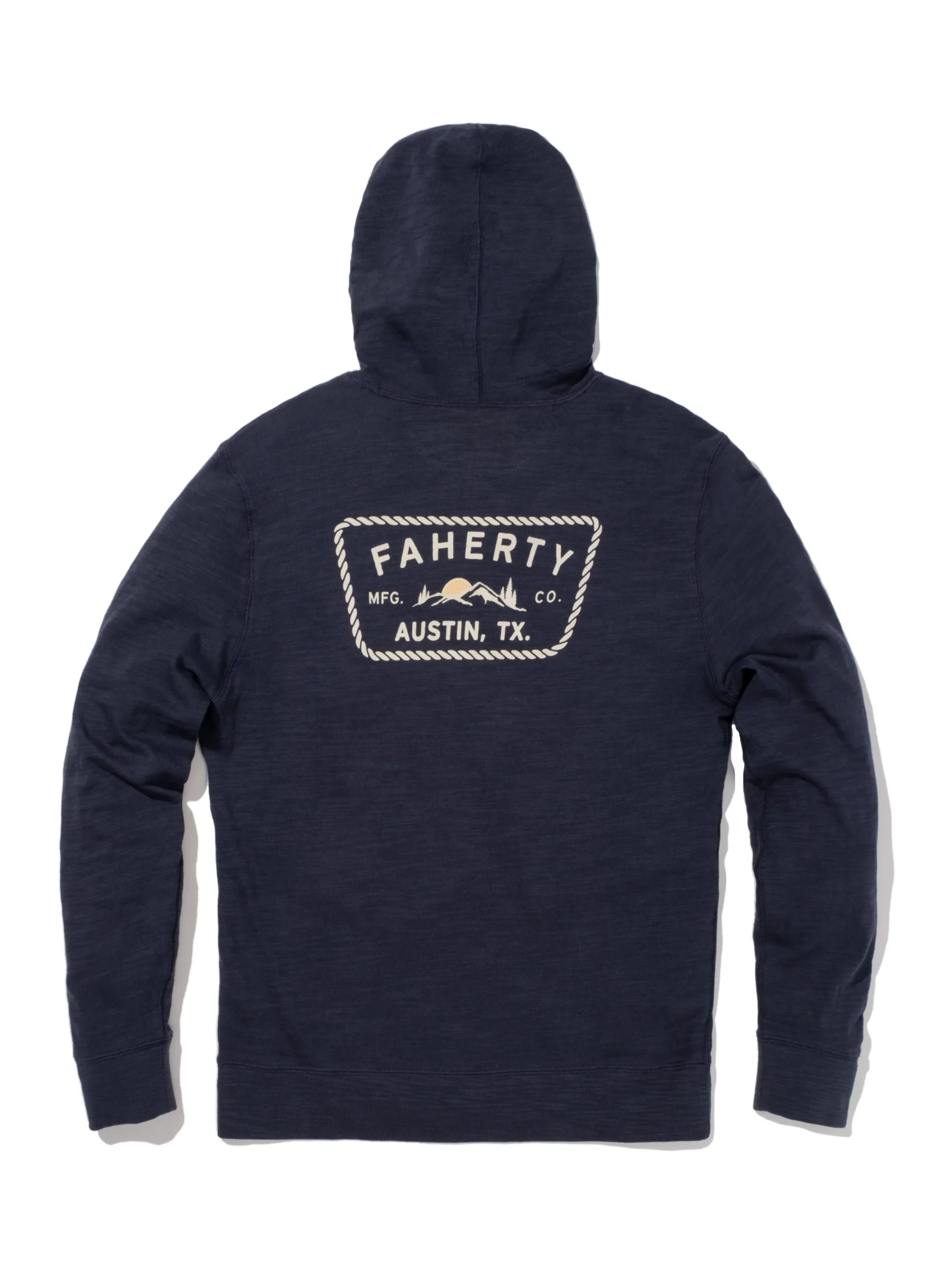 Hoodies & Sweatshirts^Faherty Brand Austin Slub Hoodie - Blue Nights