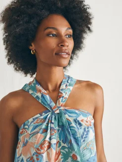 Shirts & Tops^Faherty Brand Bay Twist Top - Paradise Blossom Floral