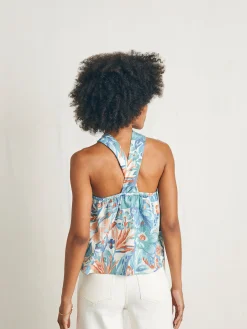 Shirts & Tops^Faherty Brand Bay Twist Top - Paradise Blossom Floral