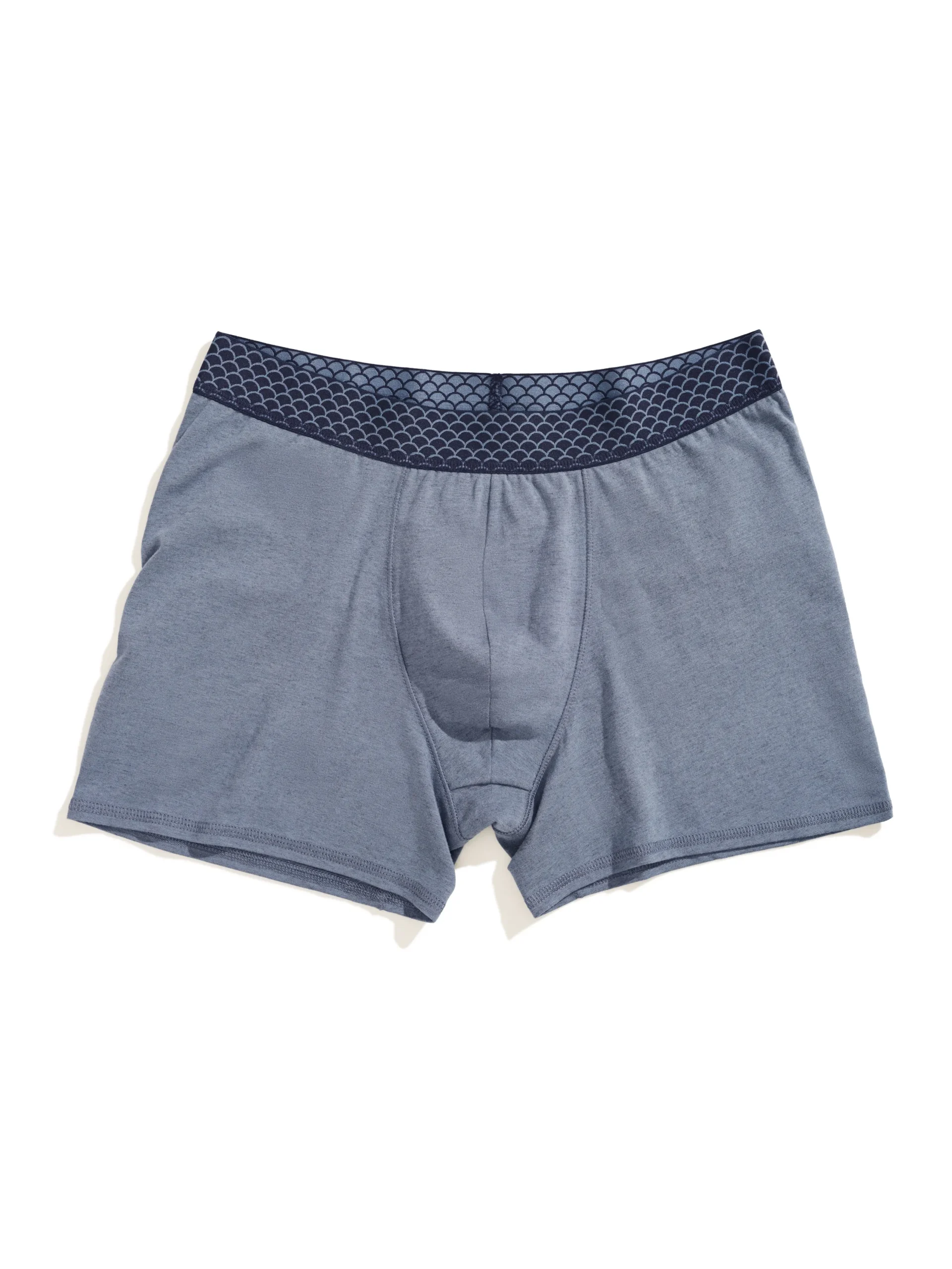 Lounge|Socks & Underwear^Faherty Brand Boxer Brief 3 Pack - Flint Grey Navy