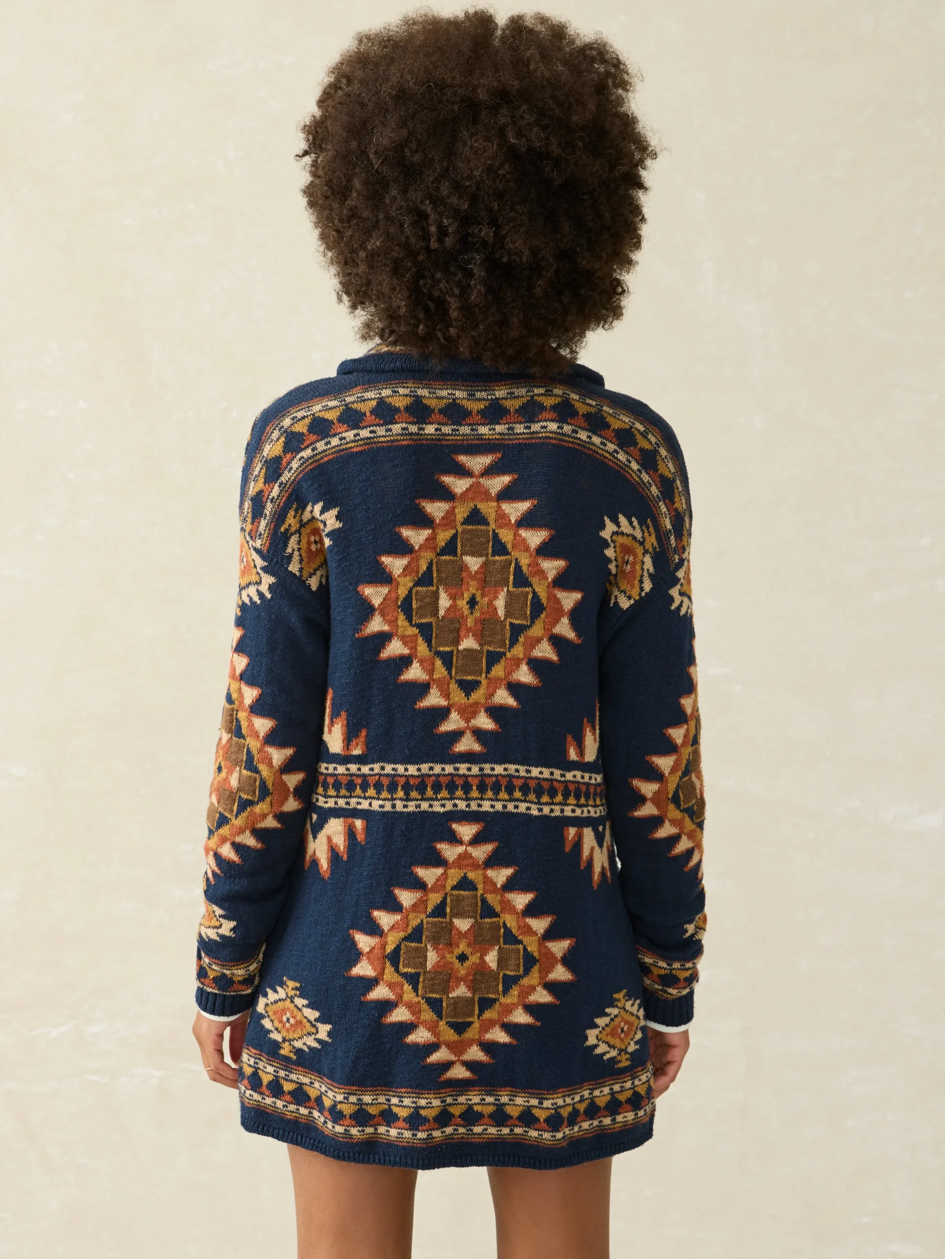 Sweaters^Faherty Brand B.YELLOWTAIL Lodge Cardigan - Wolf Mountain