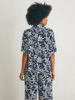Shirts & Tops^Faherty Brand Cabana Camp Shirt - Navy Canopy Floral