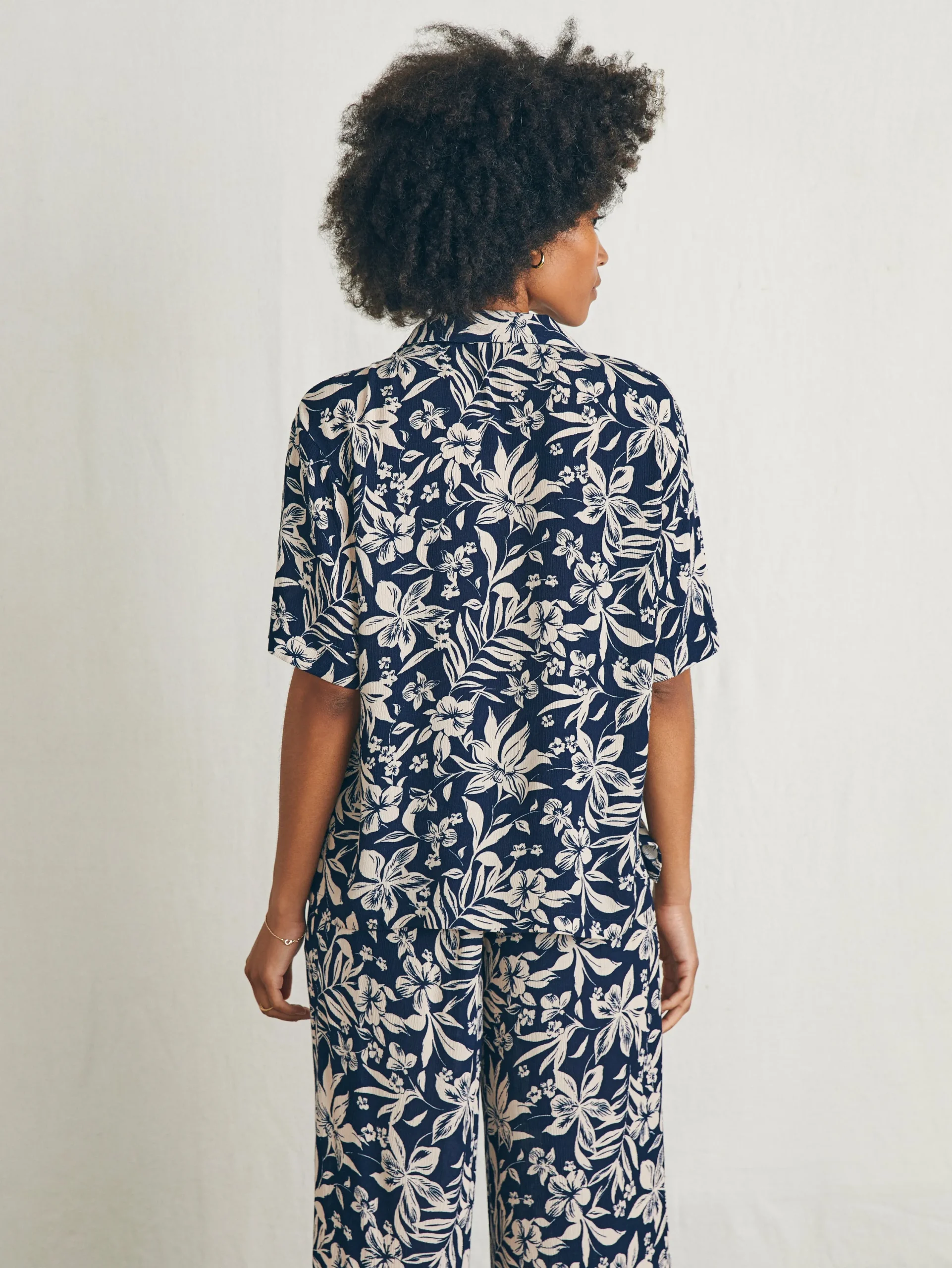 Shirts & Tops^Faherty Brand Cabana Camp Shirt - Navy Canopy Floral