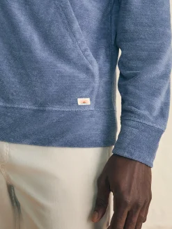 Hoodies & Sweatshirts^Faherty Brand Cabana Towel Terry Zip Hoodie - Stormy Sky
