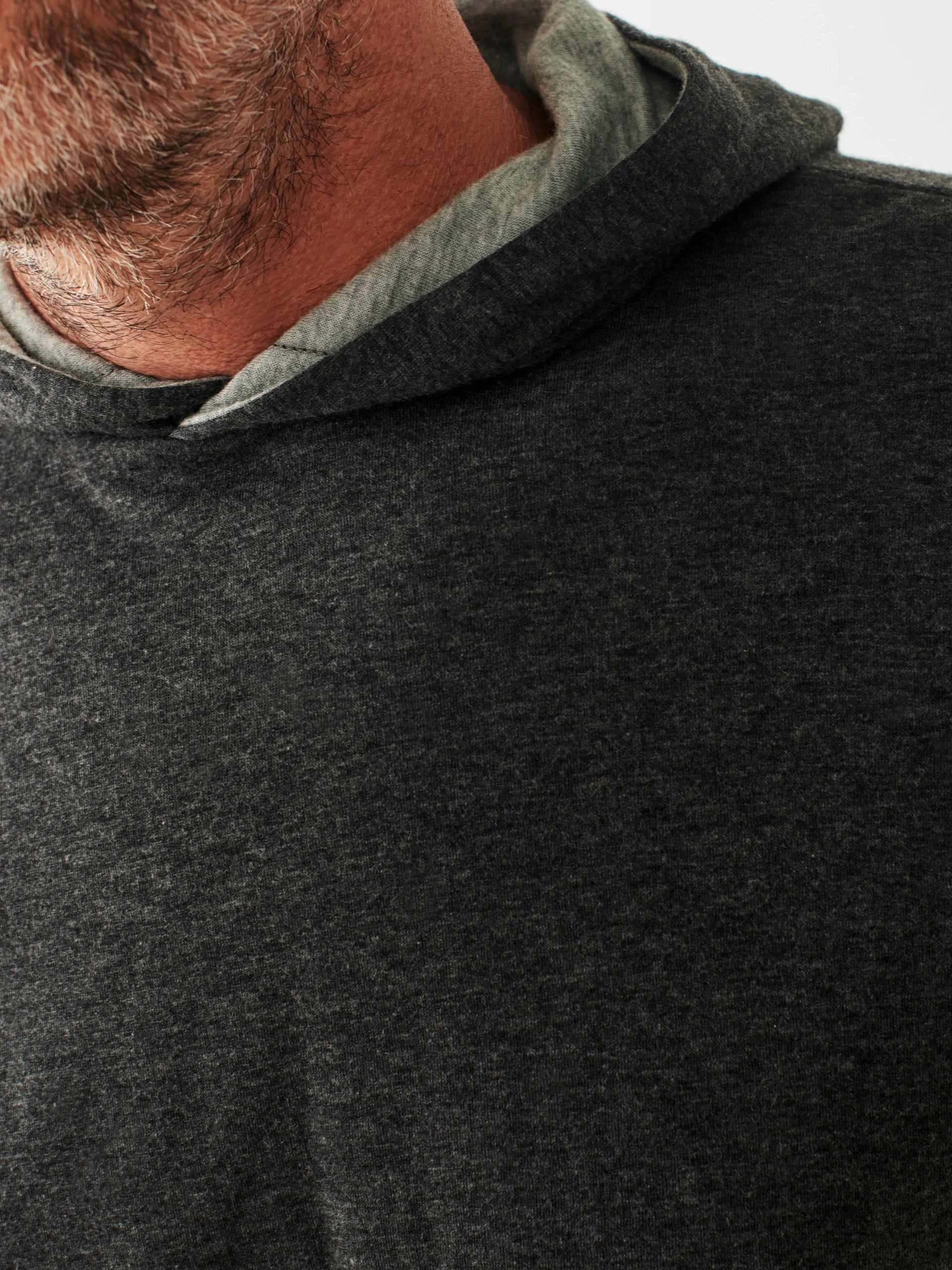 Hoodies & Sweatshirts^Faherty Brand Cloud Cotton Reversible Hoodie - Charcoal Heather Light Grey Heather