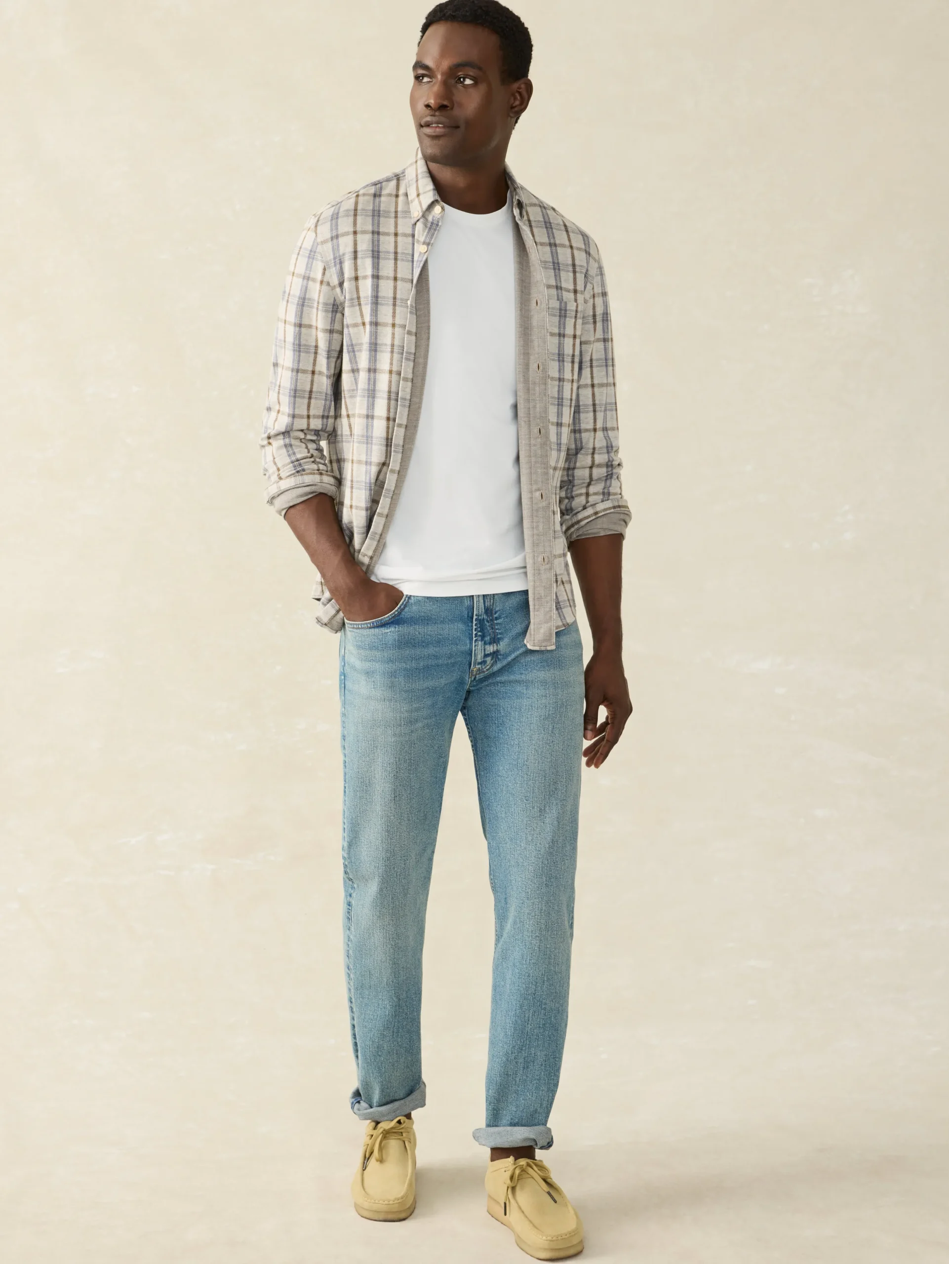 Shirts^Faherty Brand Coastline Knit Shirt - Birch River Plaid