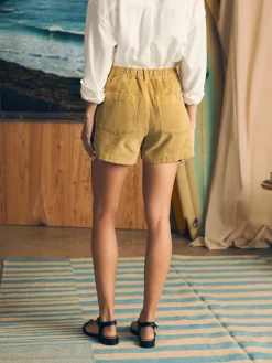 Shorts & Skirts^Faherty Brand Cord Patch Pocket Short - Fennel Seed