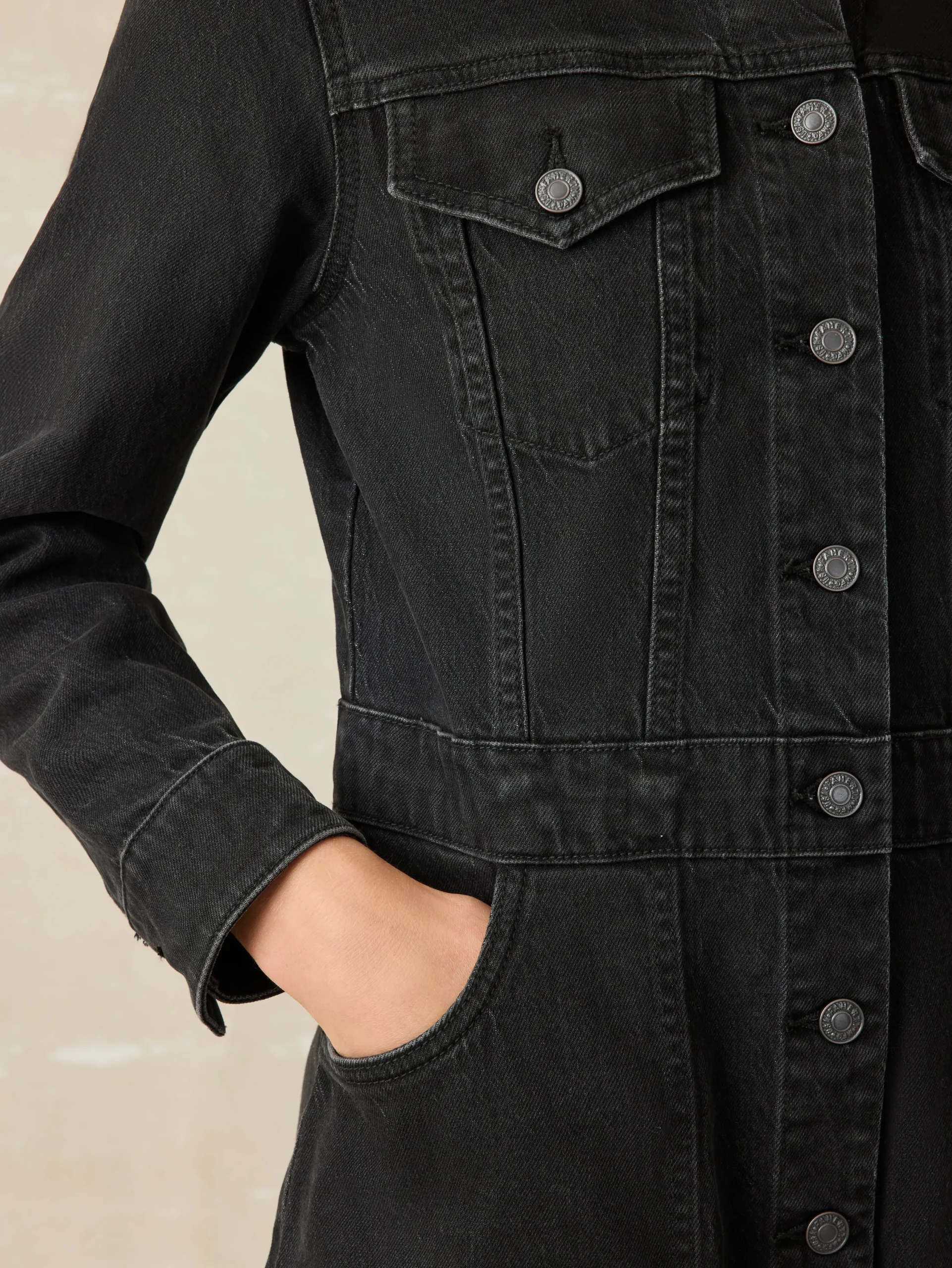 Dresses^Faherty Brand Denim Michelle Dress - Vintage Black Wash
