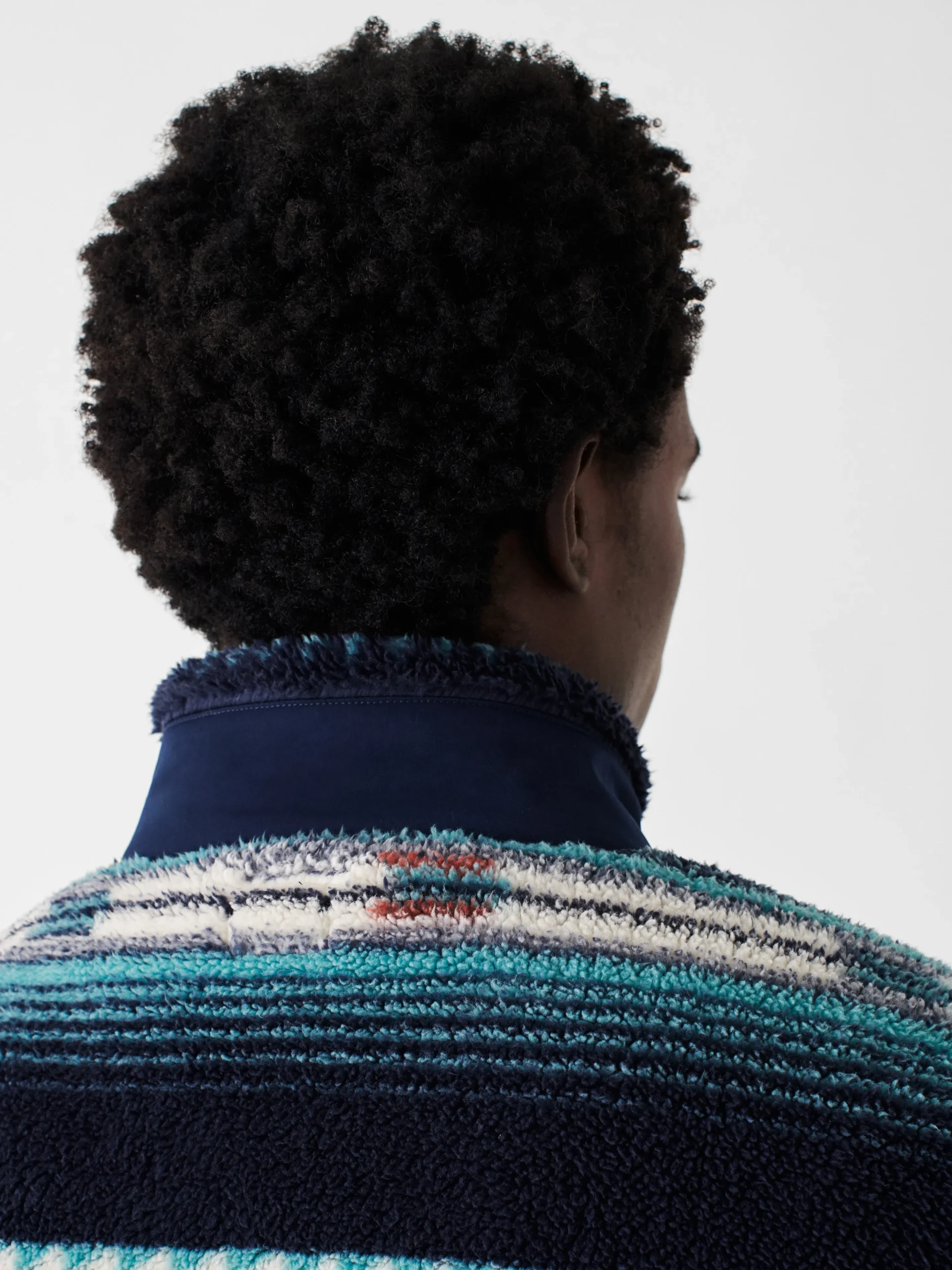 Jackets & Vests^Faherty Brand Doug Good Feather High Pile Fleece Popover - Rising Sky Turquoise