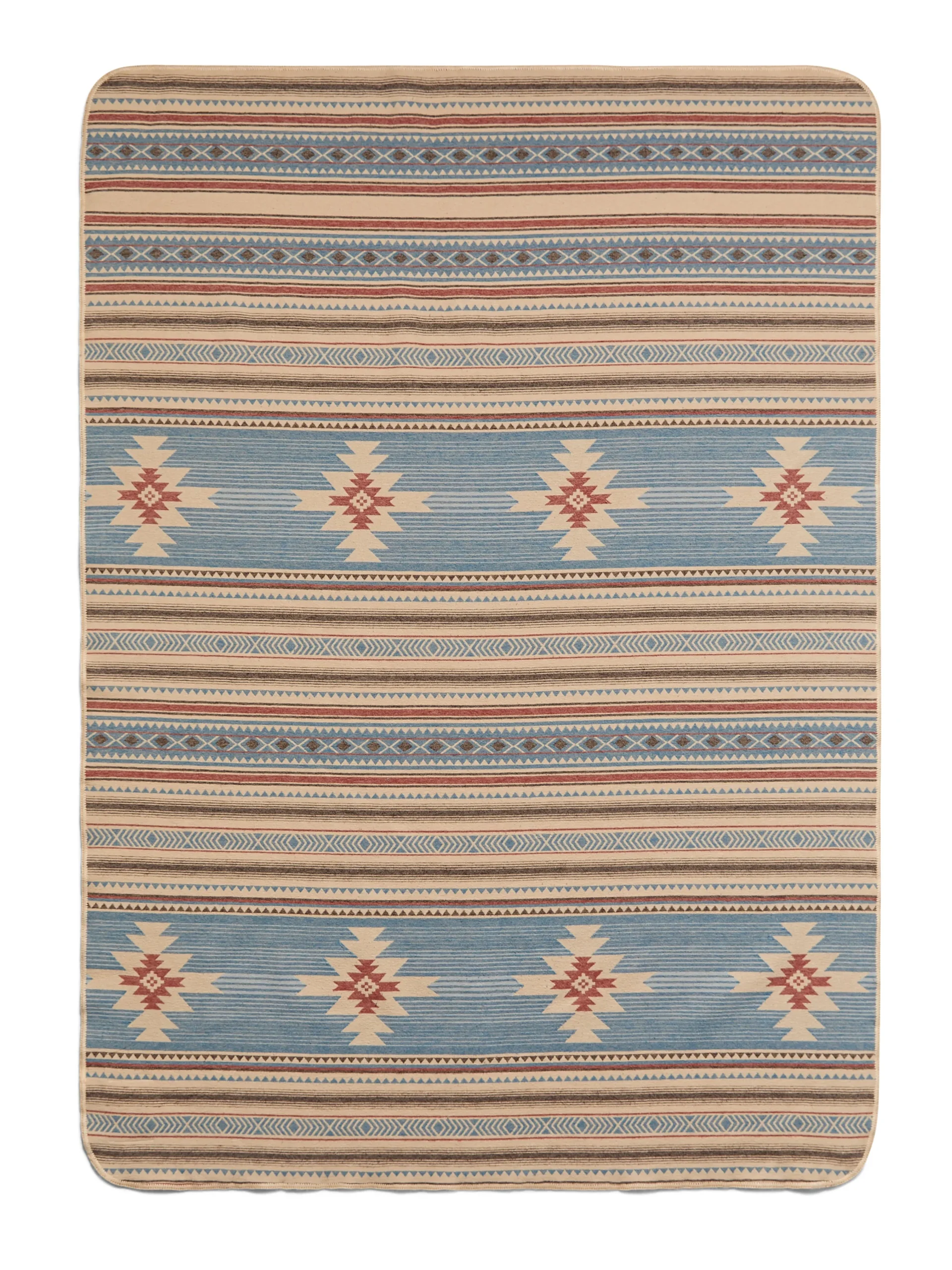 Home & More|Home & More^Faherty Brand Doug Good Feather Recycled High Pile Fleece Blanket - Nescove