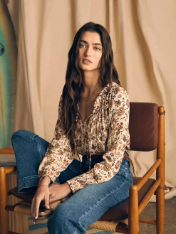 Shirts & Tops^Faherty Brand Emery Top - Taos Floral