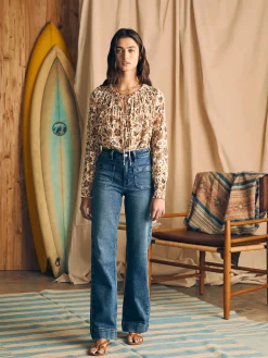 Shirts & Tops^Faherty Brand Emery Top - Taos Floral