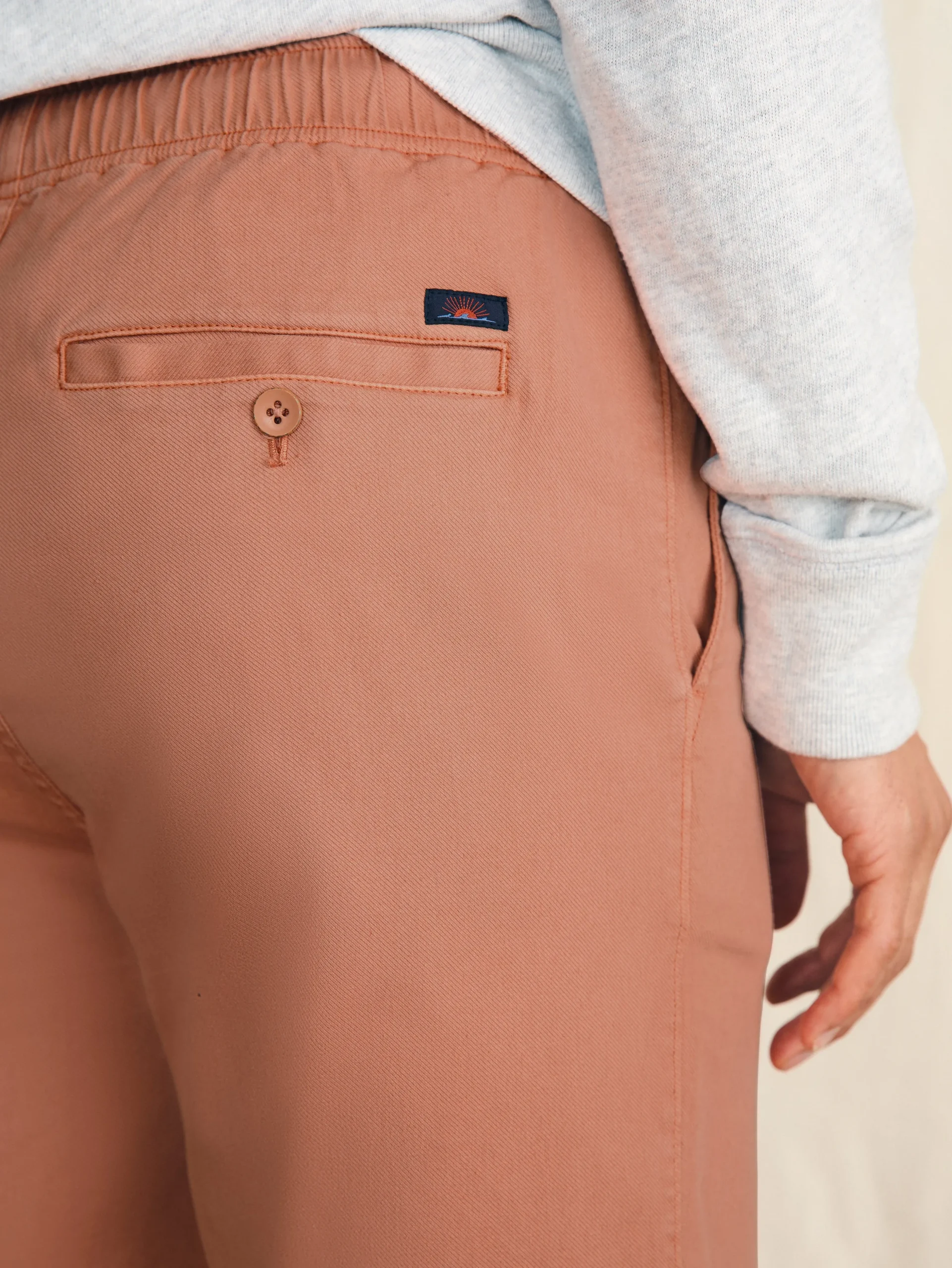 Shorts^Faherty Brand Essential Drawstring Short (6.5" Inseam) - Copperhead
