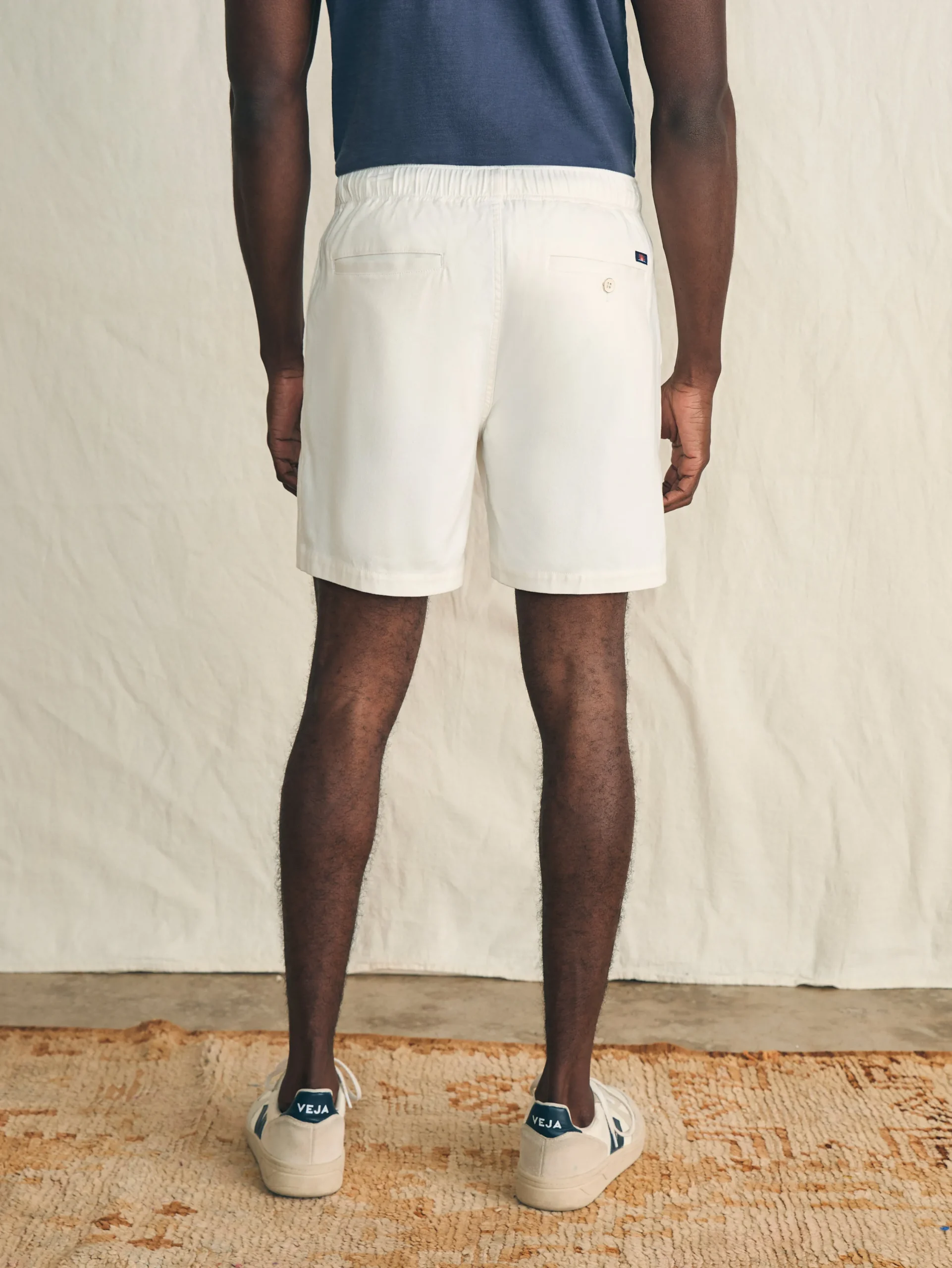 Shorts^Faherty Brand Essential Drawstring Short (6.5" Inseam) - Solar White