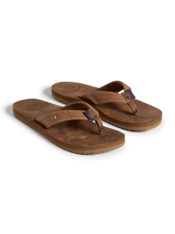 Swim^Faherty Brand Faherty X REEF Women's Drift Away Flip Flop - Dark Brown