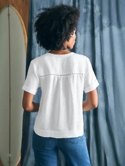 Shirts & Tops^Faherty Brand Gemina Top - White