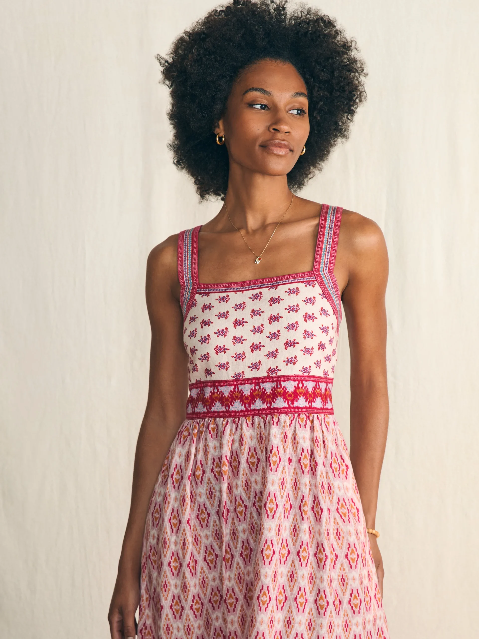 Dresses^Faherty Brand Gracie Dress - Clara Ikat