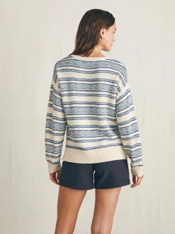 Sweaters^Faherty Brand High Tide Sweater - Bristol Bay