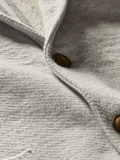 Blazers^Faherty Brand Inlet Knit Blazer - Heather Grey