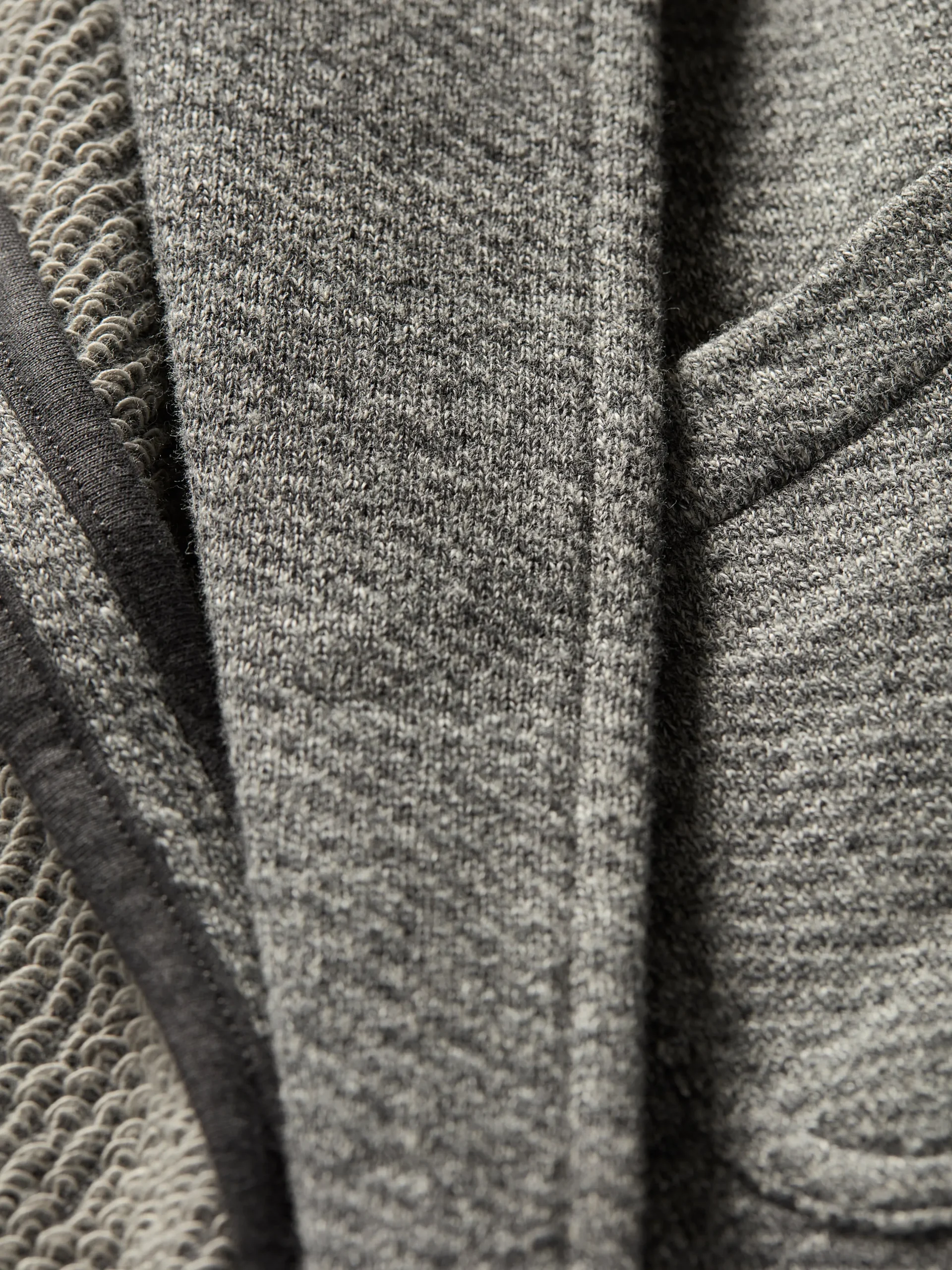 Blazers^Faherty Brand Inlet Knit Blazer - Medium Grey Melange