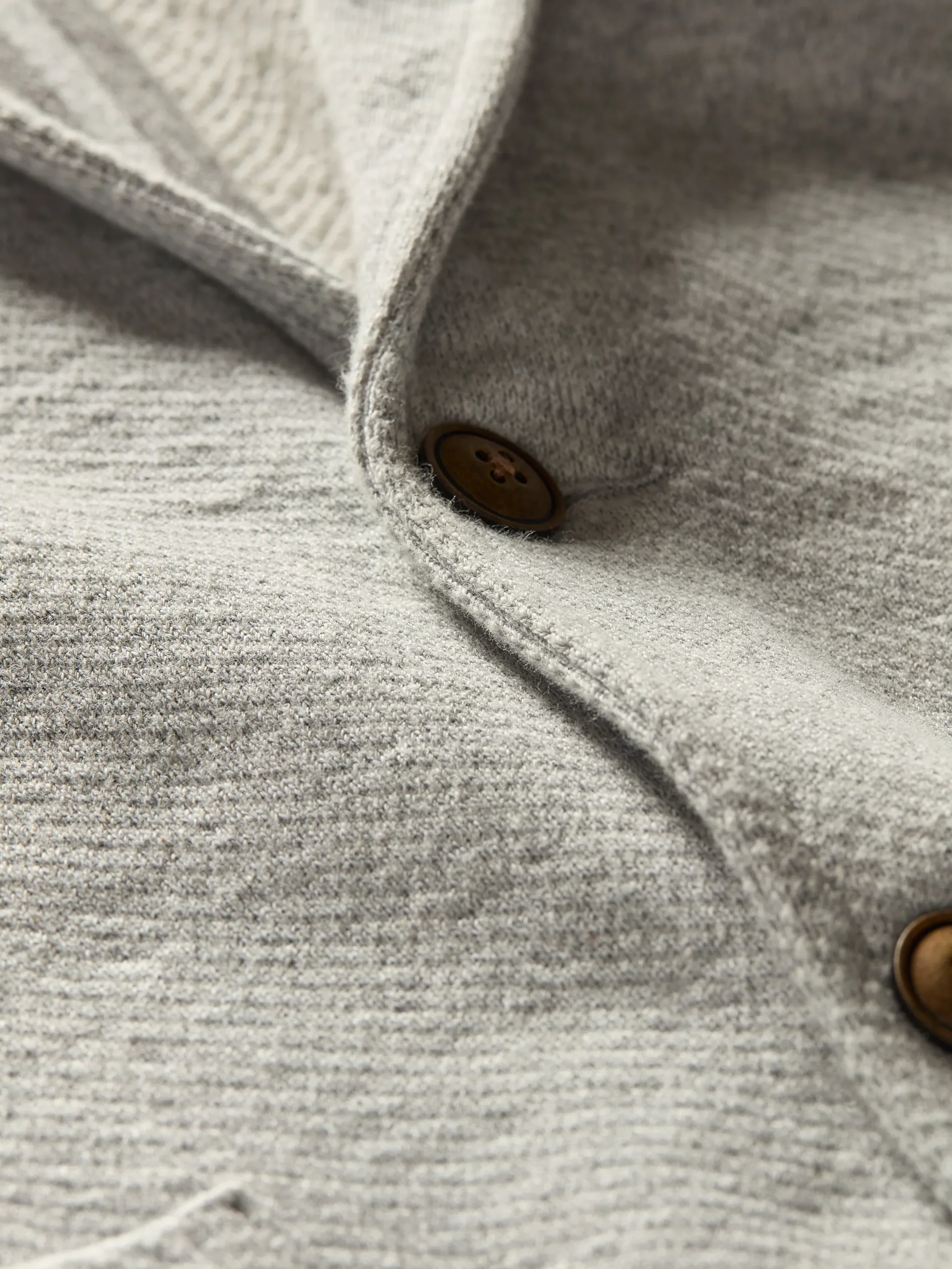 Blazers^Faherty Brand Inlet Knit Blazer (Short) - Heather Grey