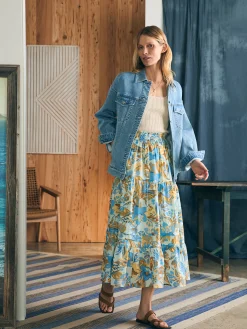Shorts & Skirts^Faherty Brand Ivy Skirt - Paradise Blossom