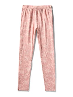 Kids^Faherty Brand Kids Cloud Cotton Pajama Set - Rose Tropic Trees