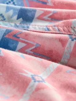 Kids^Faherty Brand Kids Doug Good Feather All Day Shorts - Water Color Star Nation