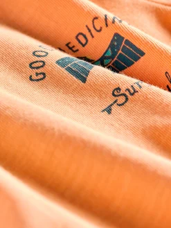 Kids^Faherty Brand Kids Good Medicine Graphic Tee - Island Melon