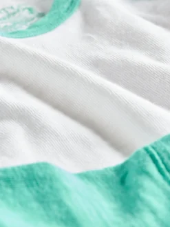 Kids^Faherty Brand Kids Slub Baseball Tee - Kelly Green
