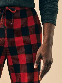 Pants^Faherty Brand Legend™ Pajama Pant - Red Black Buffalo