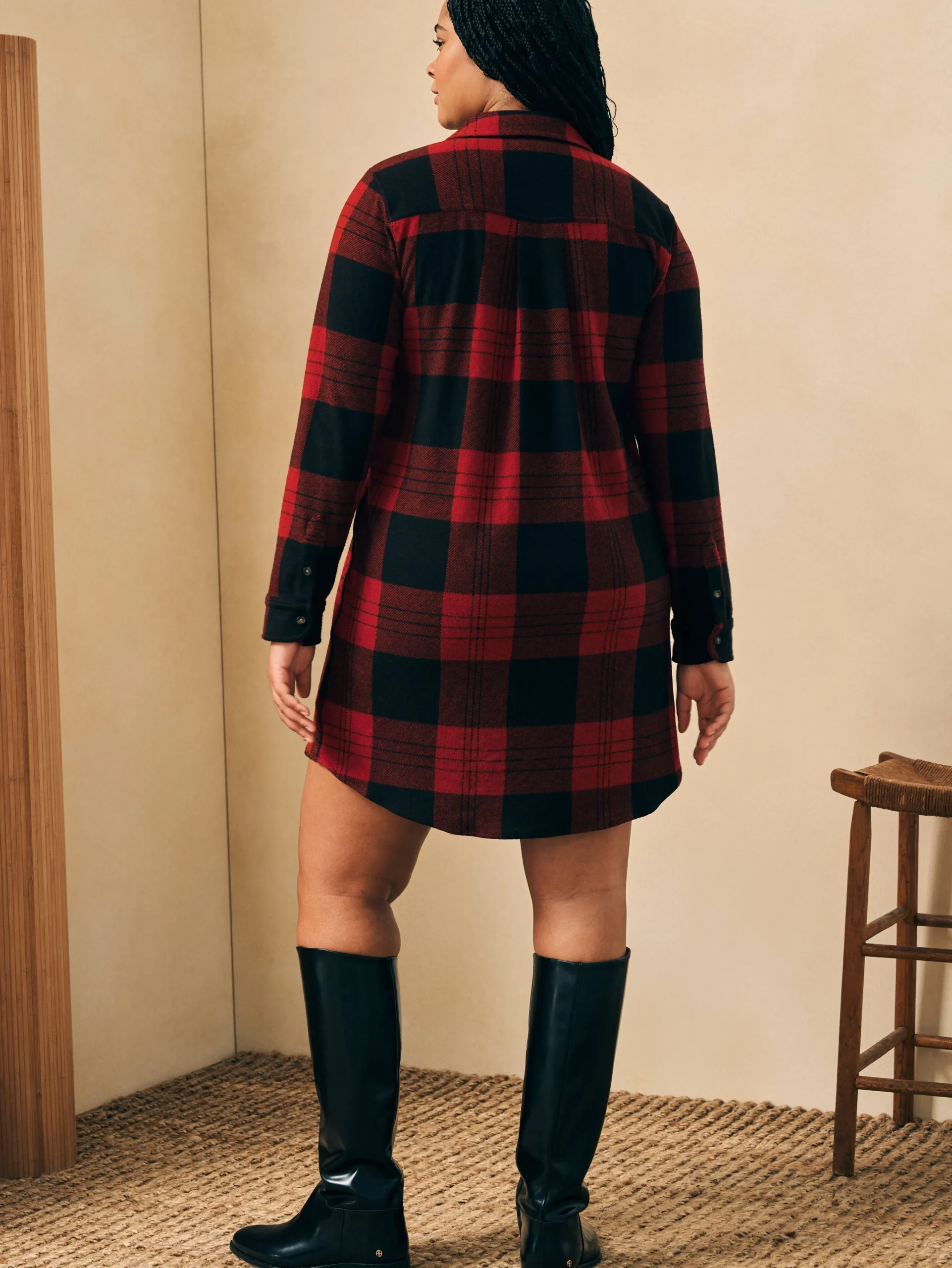 Dresses^Faherty Brand Legend™ Sweater Dress - Orchard House Plaid