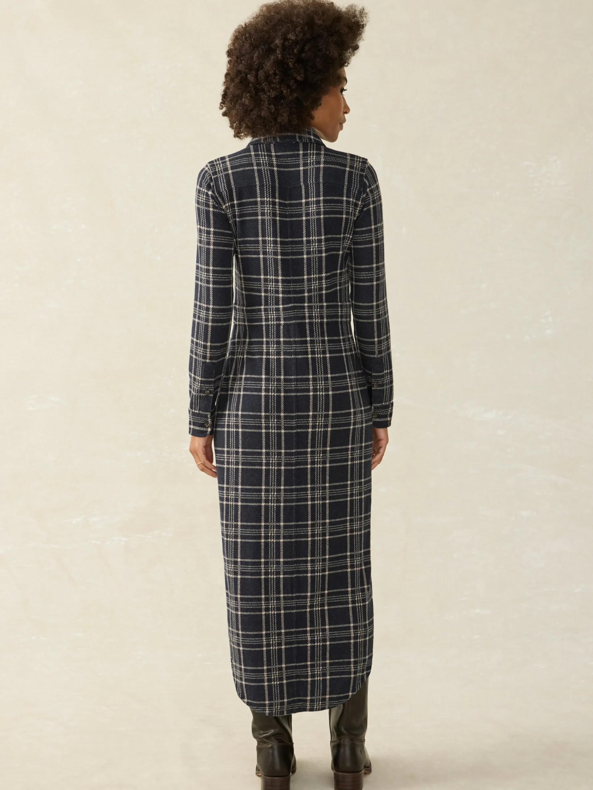 Dresses^Faherty Brand Legend™ Sweater Maxi Dress - Dakota Plaid