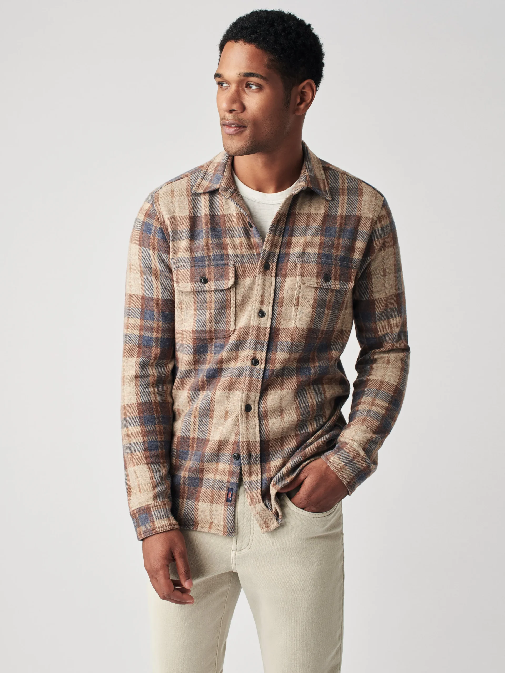 Shirts^Faherty Brand Legend™ Sweater Shirt - Bozeman Plaid