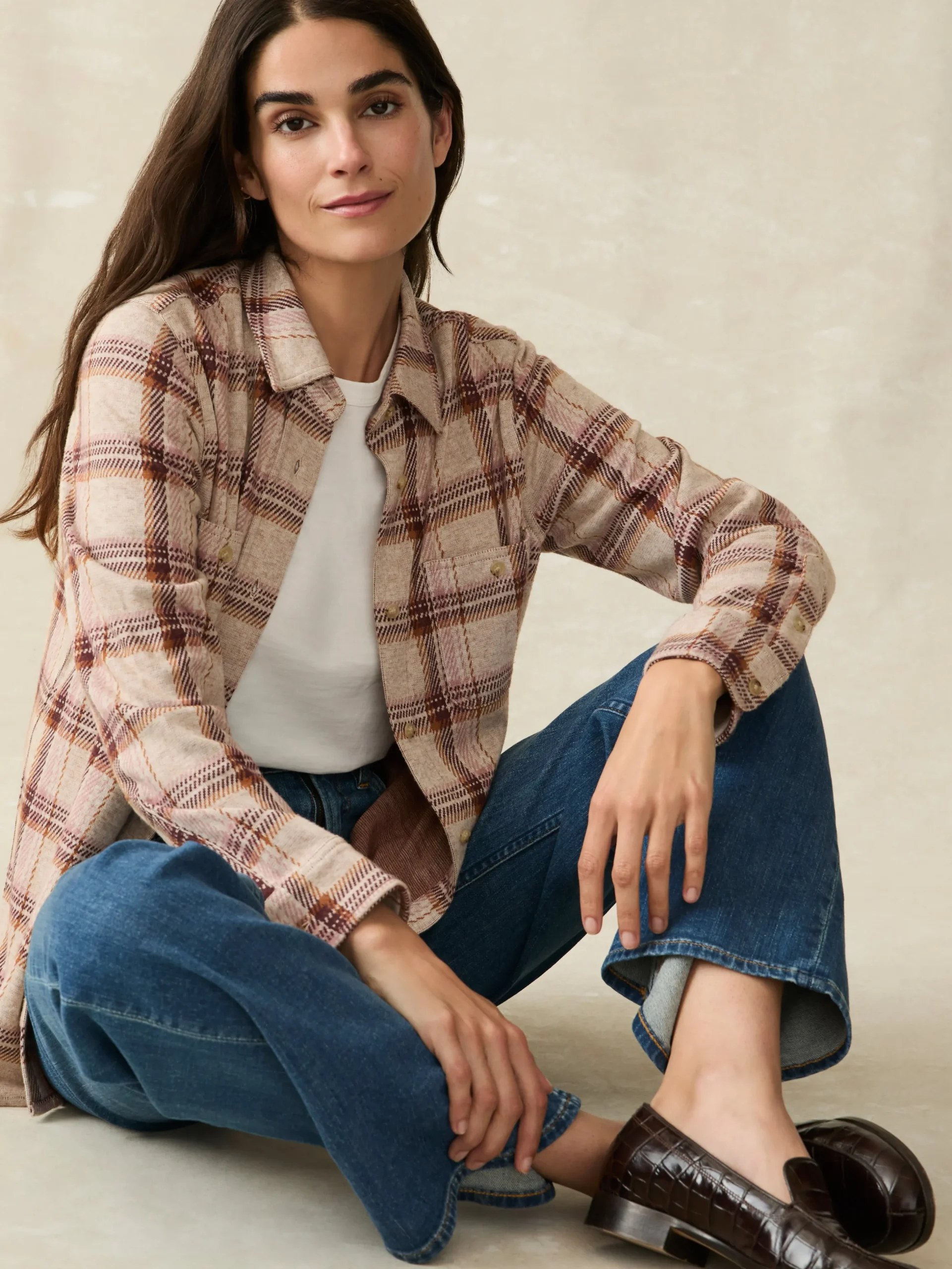 Shirts & Tops^Faherty Brand Legend™ Sweater Shirt - Cranberry Haze
