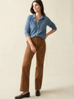 Shirts & Tops^Faherty Brand Legend™ Sweater Shirt - Glacier Blue Twill