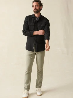 Shirts^Faherty Brand Legend™ Sweater Shirt - Heathered Black Twill