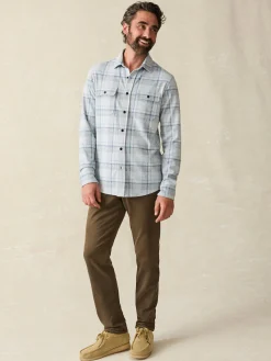 Shirts^Faherty Brand Legend™ Sweater Shirt - Maine Sky Plaid