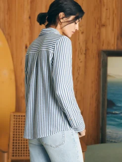 Shirts & Tops^Faherty Brand Legend™ Sweater Shirt - Navy Blazer Stripe