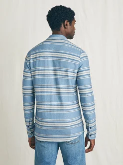 Shirts^Faherty Brand Legend™ Sweater Shirt - Ocean Shore Stripe