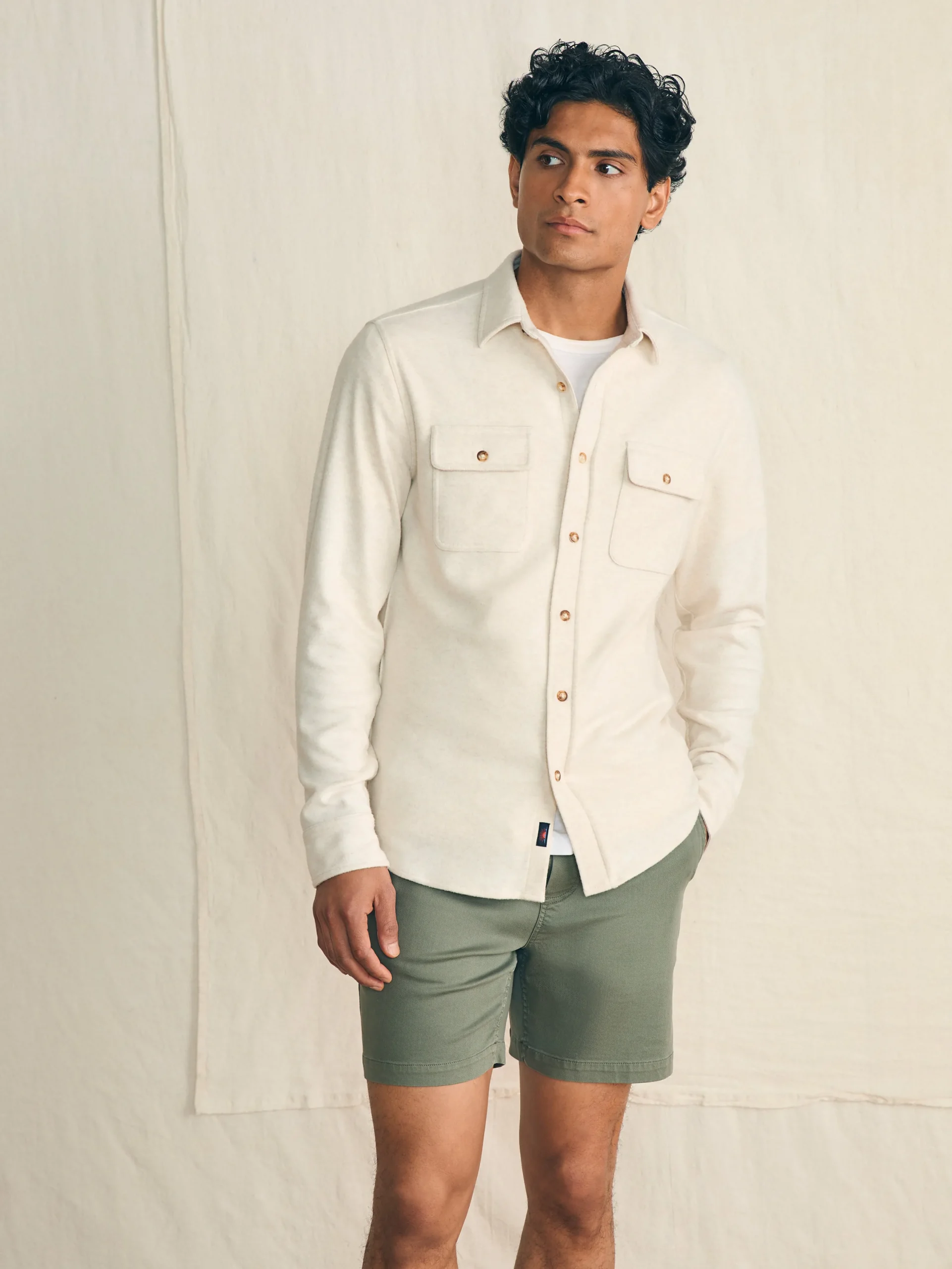 Shirts^Faherty Brand Legend™ Sweater Shirt - Off White