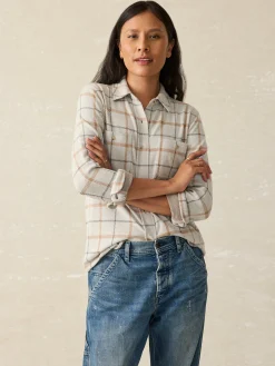 Shirts & Tops^Faherty Brand Legend™ Sweater Shirt - Open Tundra Windowpane